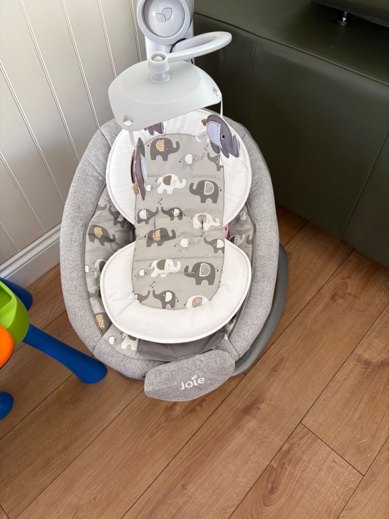 Joie Baby Rocker/Swing with Elephant Design – Good Condition