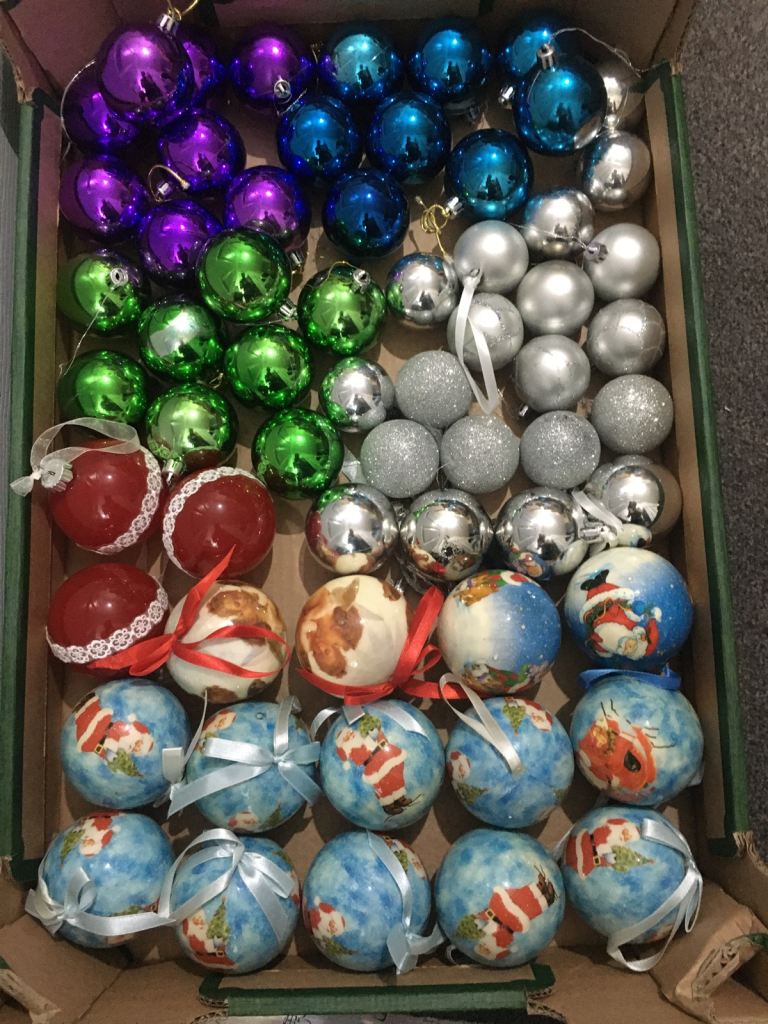 Christmas baubles-135 baubles