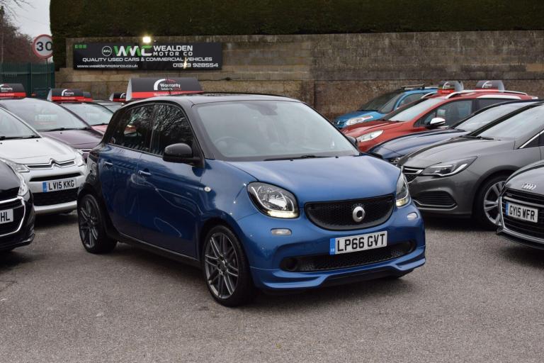  smart forfour 0.9T BRABUS Sport (Premium) Twinamic Euro 6 (s/s) 5dr Petrol Automatic