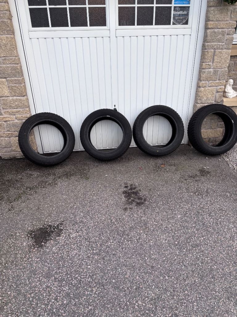 215/55/R18 Almost new winter tyres