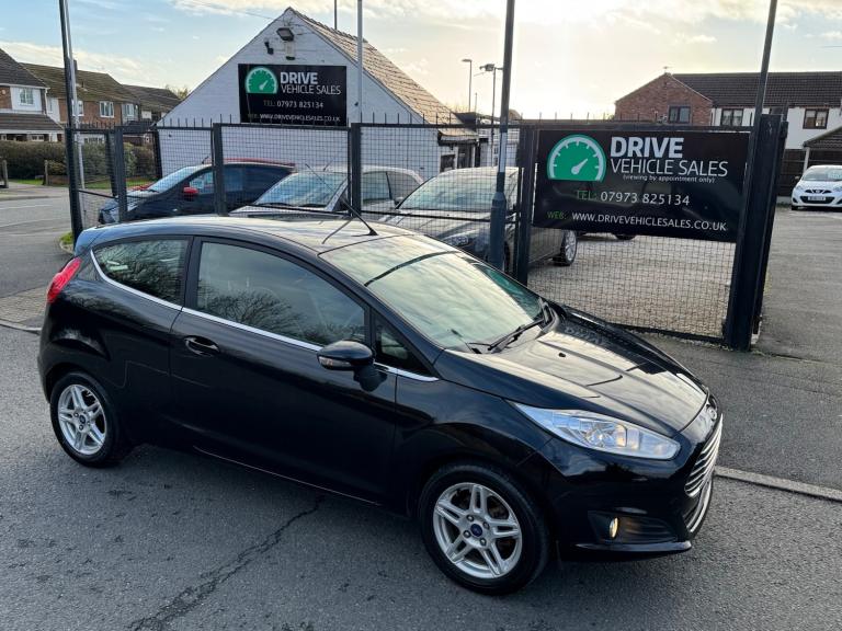2014 Ford Fiesta 1.25 82 Zetec 3dr £35 Road Tax, ULEZ HATCHBACK Petrol Manual