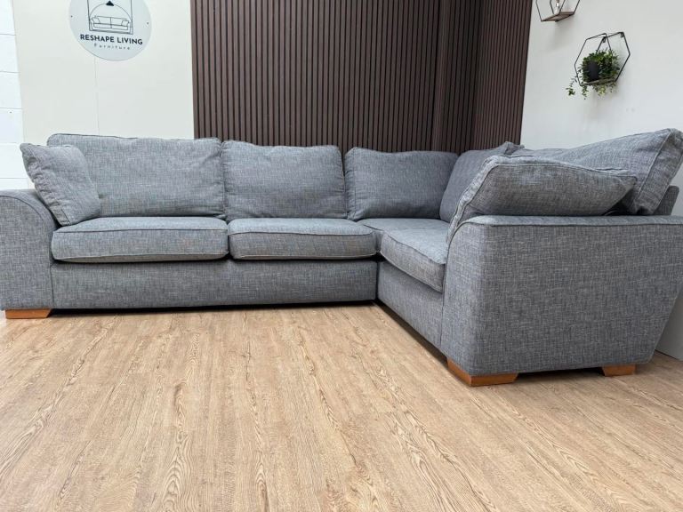 Grey Next Stamford Corner Sofa (WE DELIVER)