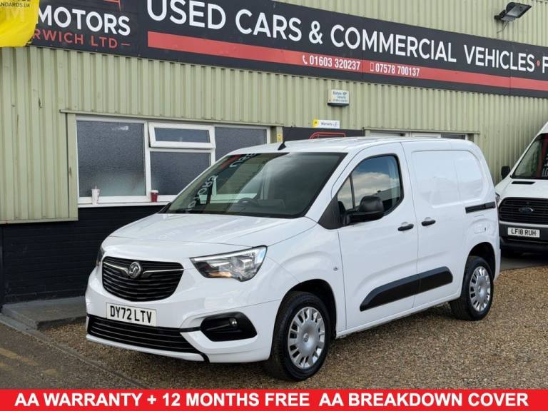 2022 Vauxhall Combo 1.5 Turbo D 2300 Sportive Panel Van 5dr Diesel Manual L1 H1 Euro 6 (100 ps) P...