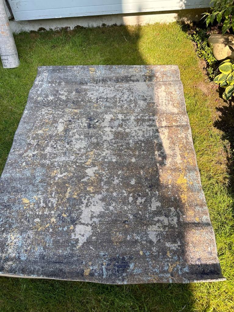 Abstract Art Deco rug