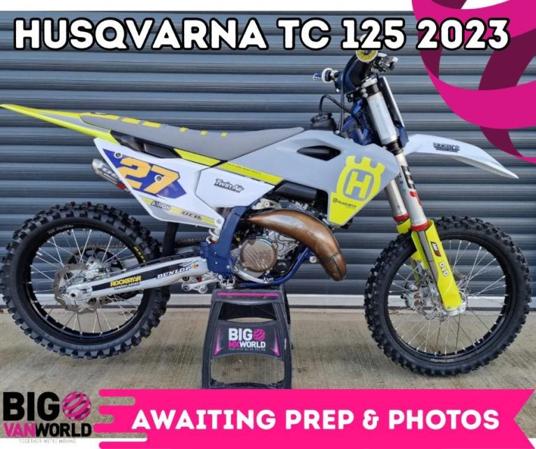Husqvarna TC 125 2023 - Only 25 Hours - DEP Pipe - Great Condition