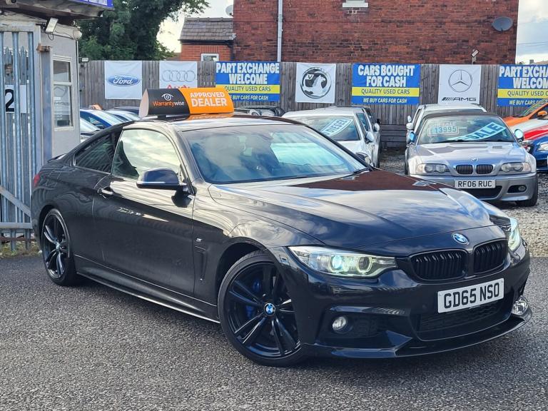 2015 BMW 4 Series 420d [190] M Sport 2dr Auto [Professional Media] TOP SPEC COUPE Diesel Automatic