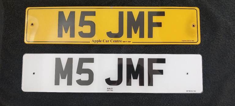 Personal Number Plates For Sale. 