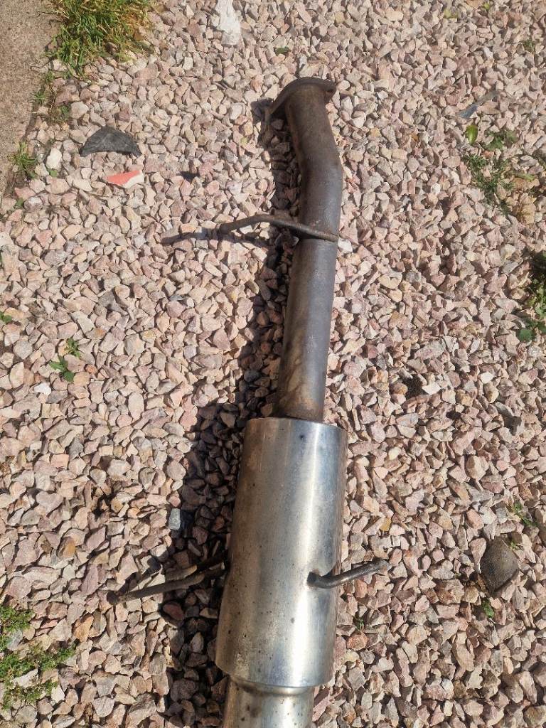 Subaru impreza stainless back box 