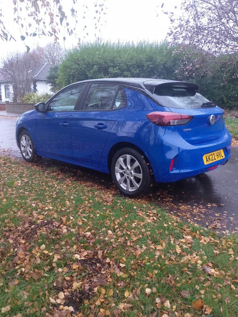 Vauxhall Corsa F SE 1.2 edition 5 door hatchback 2022 / Great condition