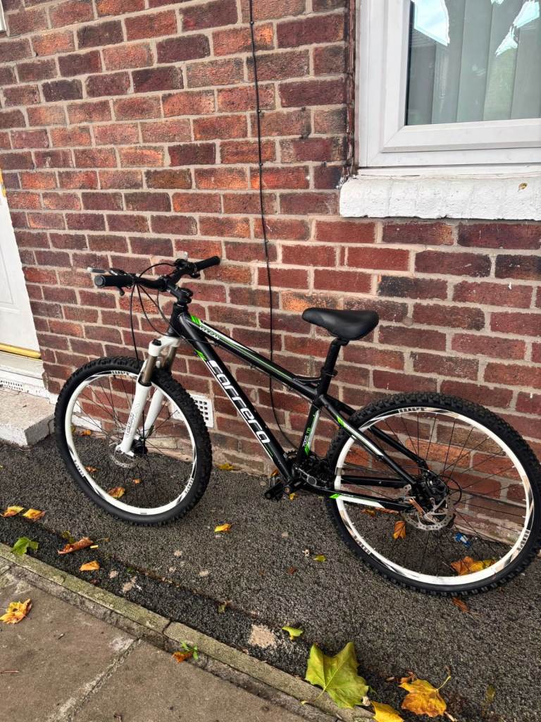 Carrera Vengeance Mountain Bike 7005 T6 Frame Black & Green
