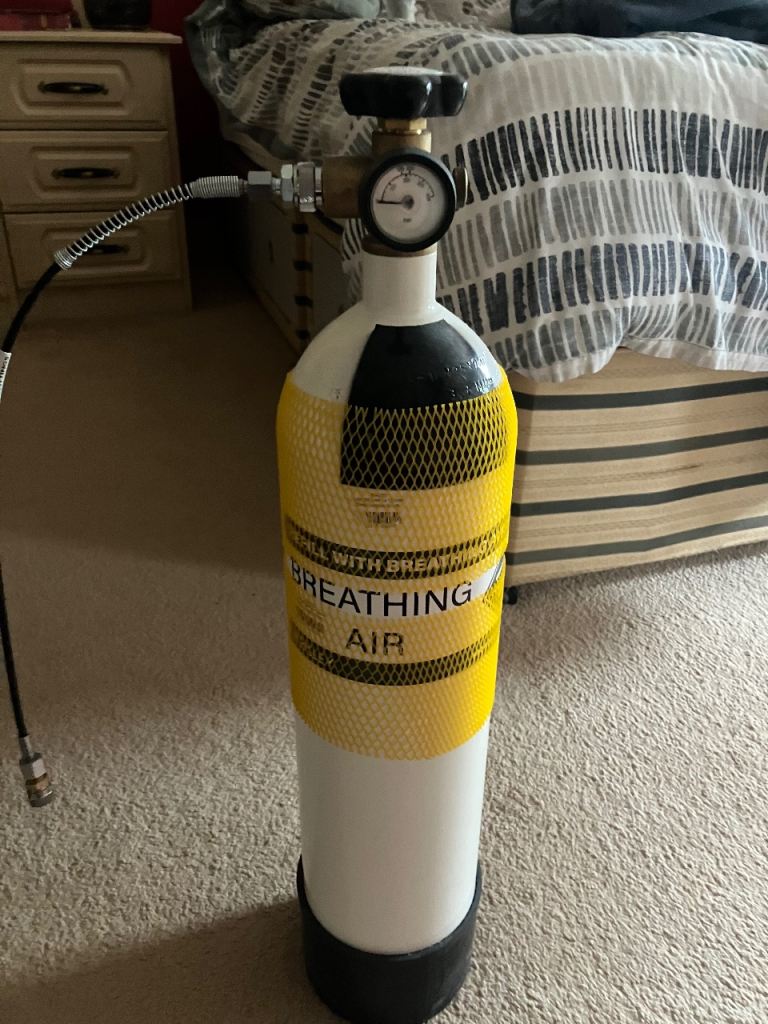 7 Litre Breathing Air Cylinder - As New Condition