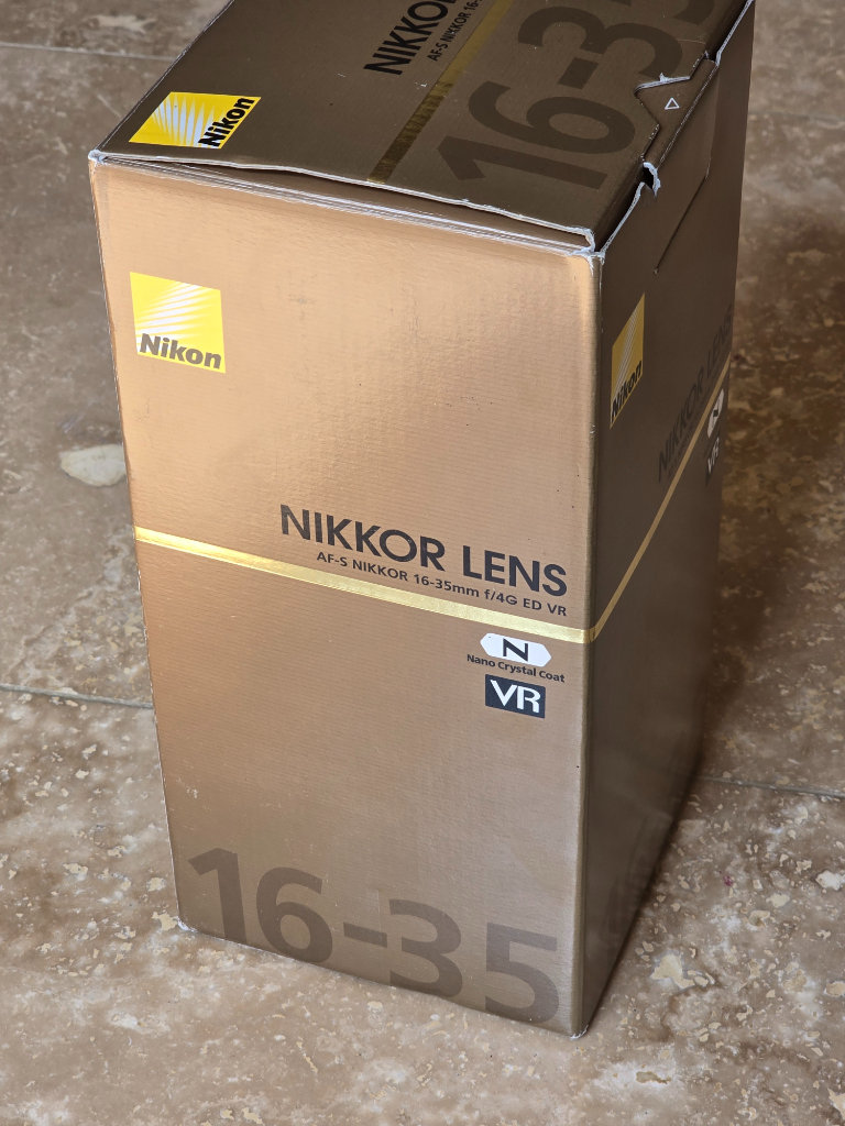 Nikon Box for 16-35mm lens - Empty box,