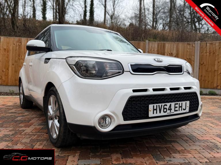 KIA SOUL 1.6 CRDi Connect Plus White Manual Diesel 2014