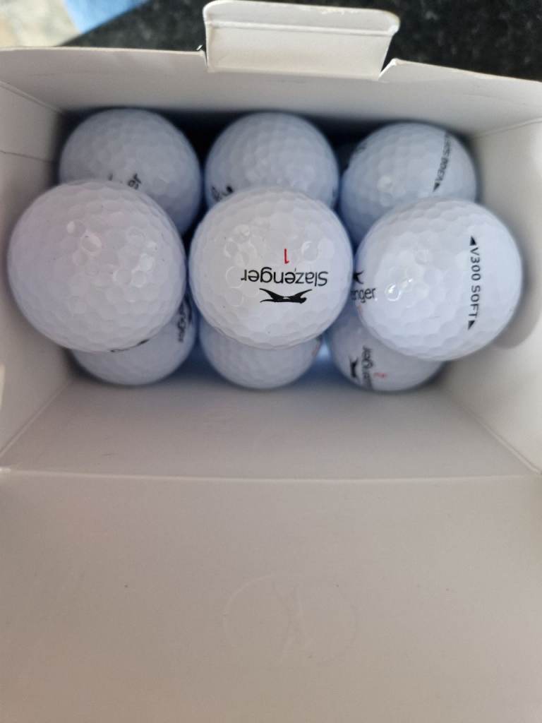 x21 Slazenger V300 golf balls - brand new boxed 