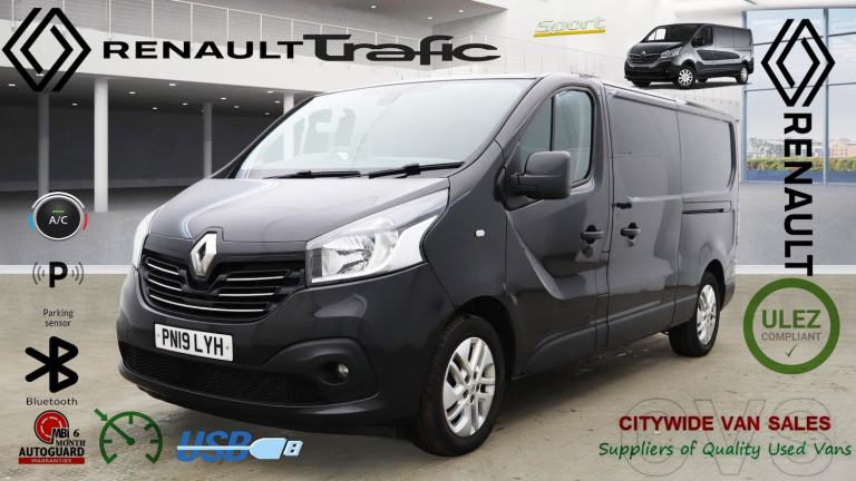 2019 Renault Trafic LL29 ENERGY 1.6dCi 125ps Sport Nav Van PANEL VAN Diesel Manual