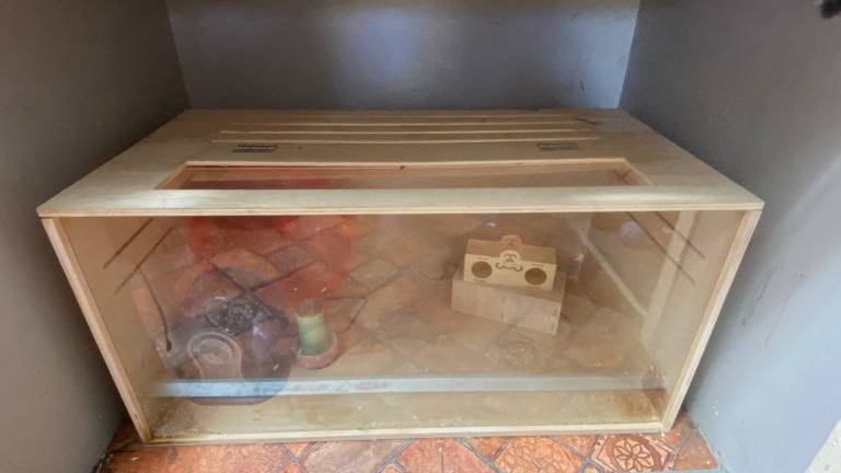 Hamster enclosure 