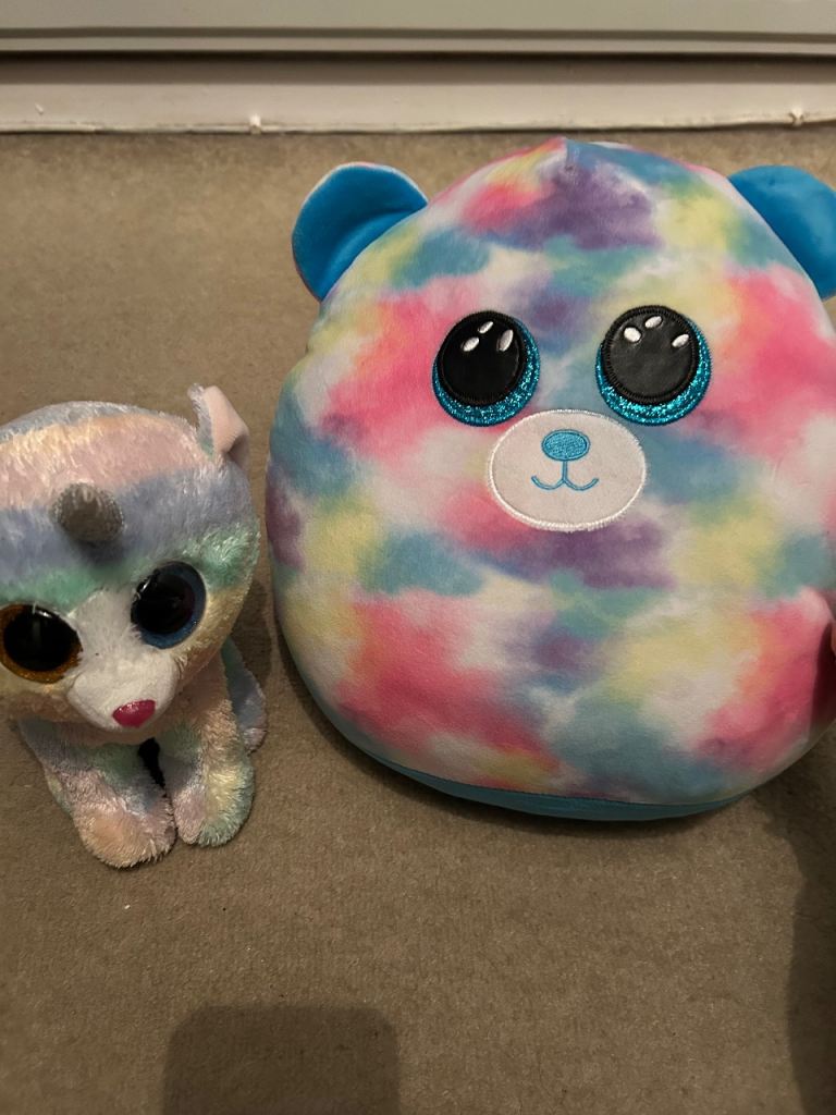Ty teddies - unicorn and cat ?