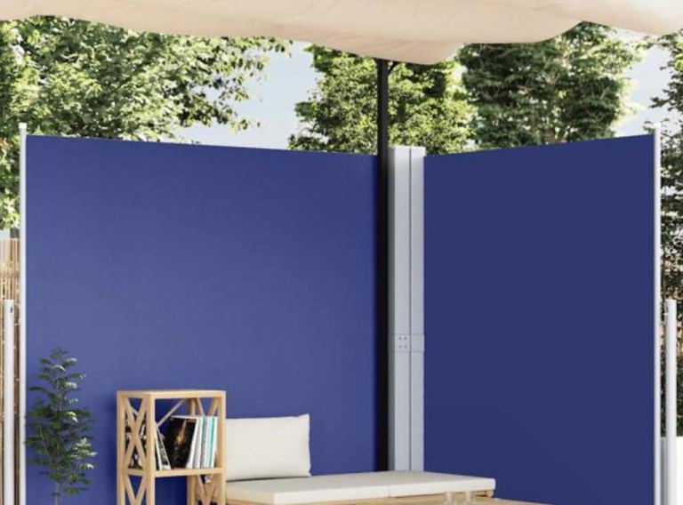 Double Retractable Patio Awning - As Good As New