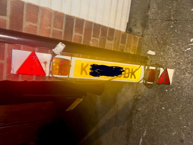 Trailer lighting board