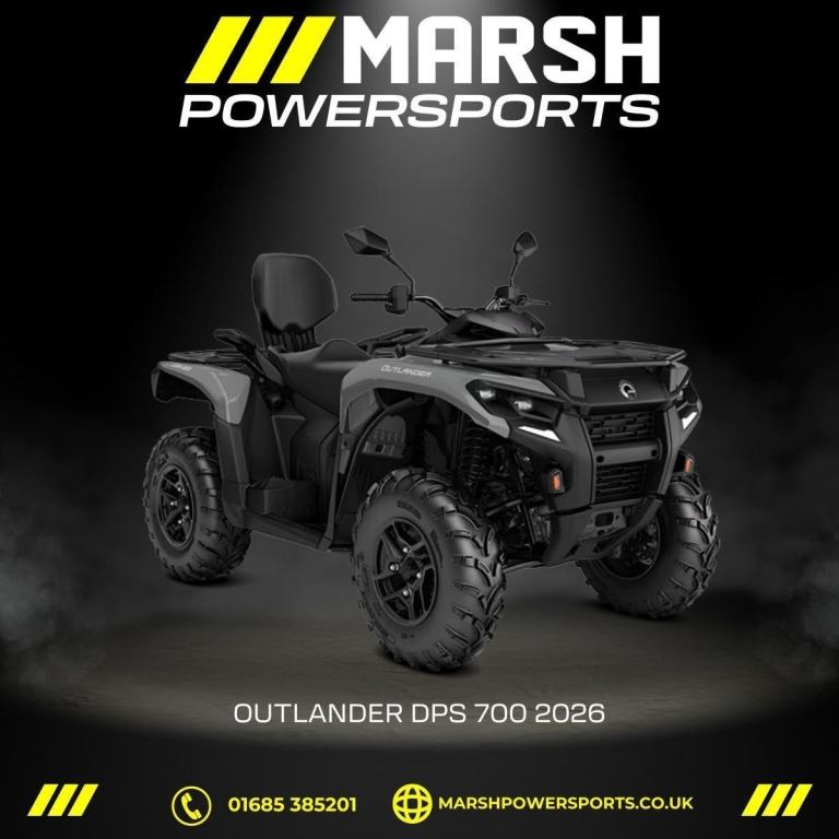 Outlander DPS T 700 2026 - Can-am Main Dealer - Reserve NOW!