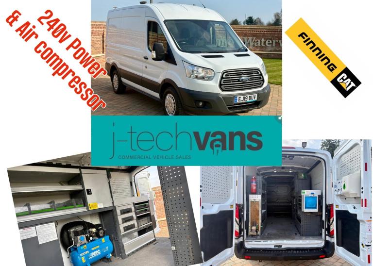 2019 Ford Transit 2.0 TDCi 130ps L2 H2 Van ***Agricultural / Plant / Digger Fitters Van*** PANEL ...