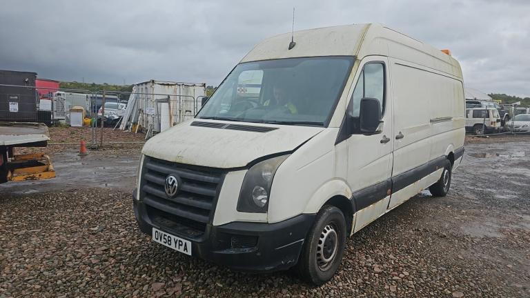 Volkswagen crafter engine gearbox axle door wing headlight wheel parts 