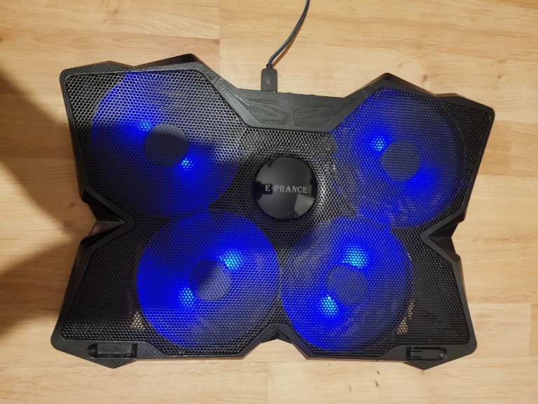 E-PRANCE laptop cooling fan stand pad