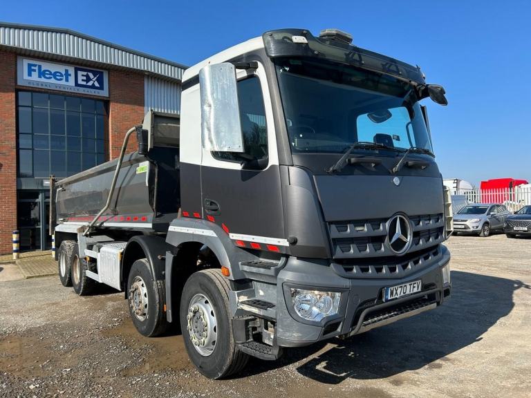 MERCEDES AROCS 3240 EURO 6 8X4 STEEL TIPPER 2020 – WX70 TFV