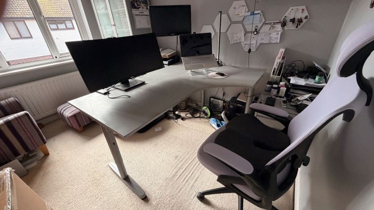 IKEA Galant corner desk