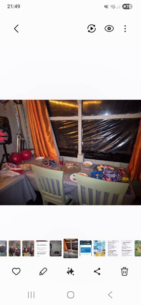 Free 2 green chairs wooden 