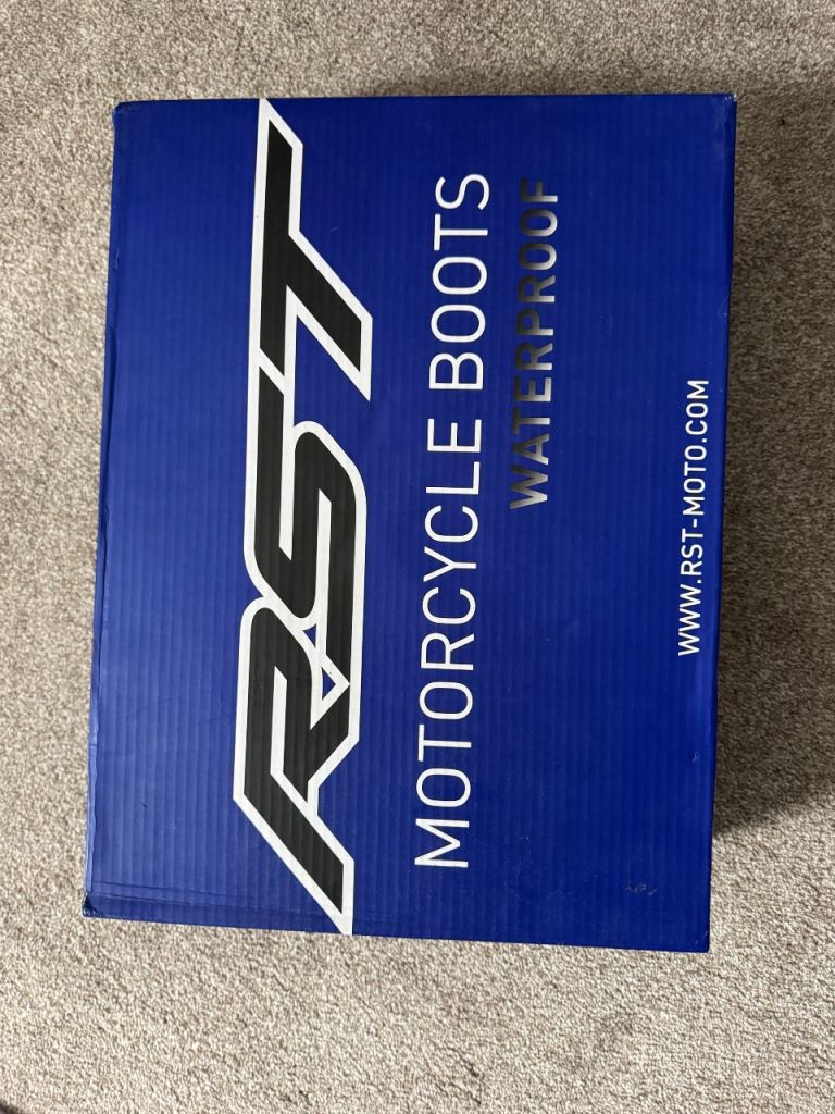 RST Motorcycle Boots size UK9