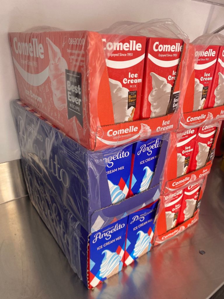 Comelle and Angelito Ice Cream Mix - £80