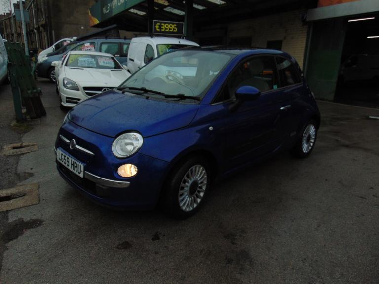 2009 Fiat 500 1.2 Lounge 3dr HATCHBACK Petrol Manual