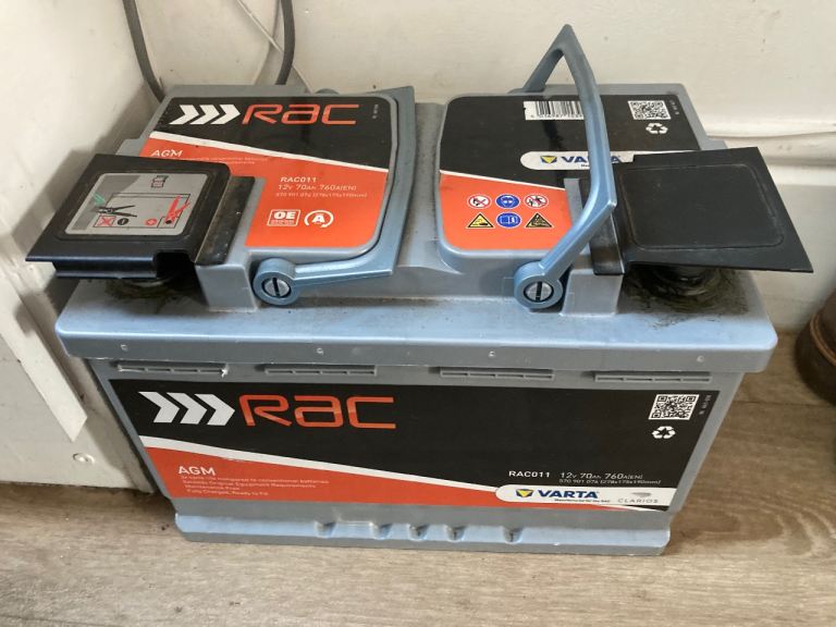 VARTA 096 AGM RAC BATTERY RAC011 70AH 760CCA L278 x W175 x H190 0/1