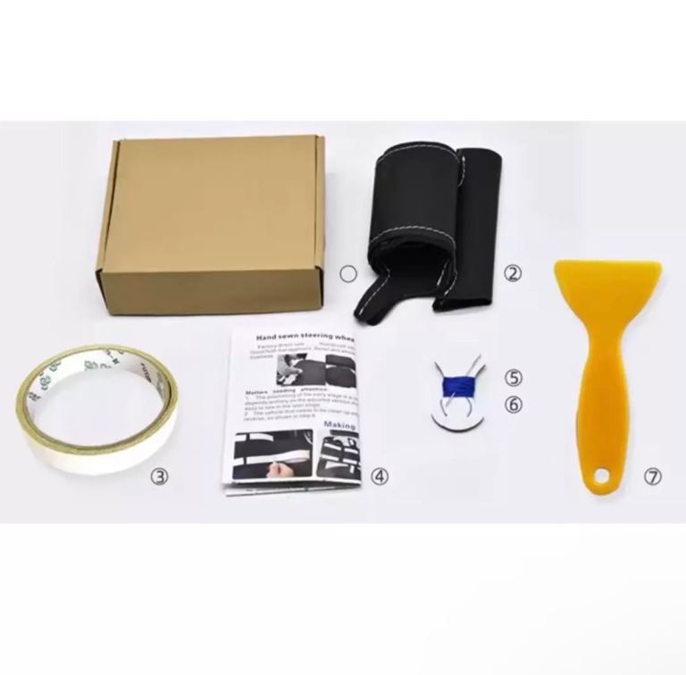 BRAND NEW STEERING WHEEL WRAP ALCANTARA 