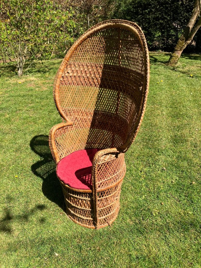 Basketwork ‘Peacock’ Chair