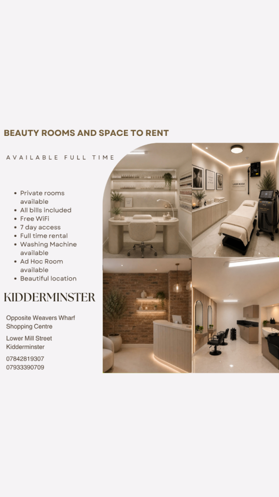 Salon and hair space to rent 
