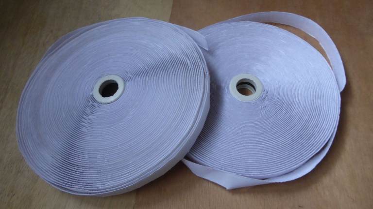 20 Meters of Velcro - White Self Adhesive Tape - Hook and Loop Sticky Backed fastener