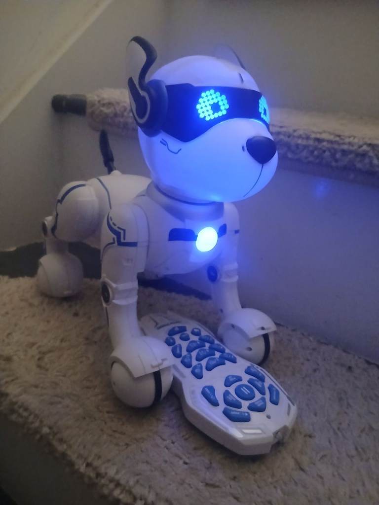 Power Puppy Interactive Robot Dog Toy with Remote Control