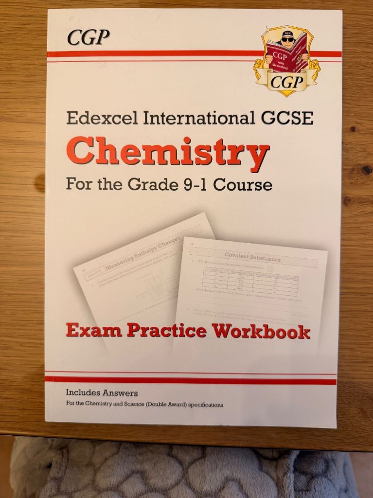 Edexcel International GCSE Chemistry Exam Practice Workbook 