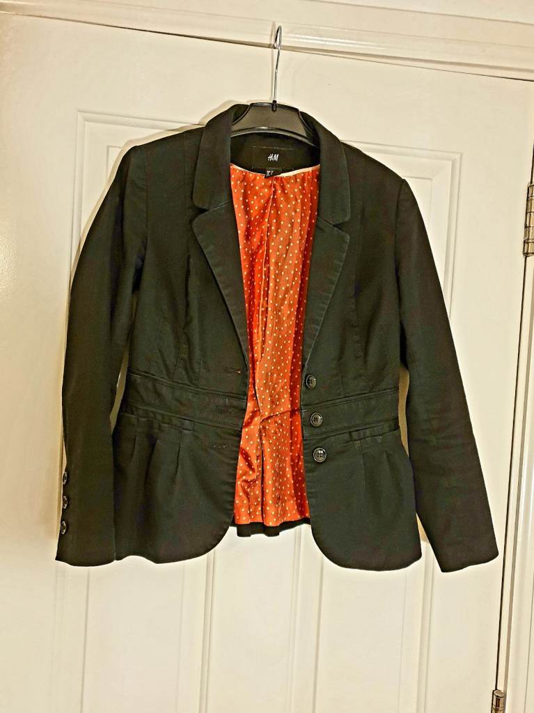 Blazer H&M, black size 6/8