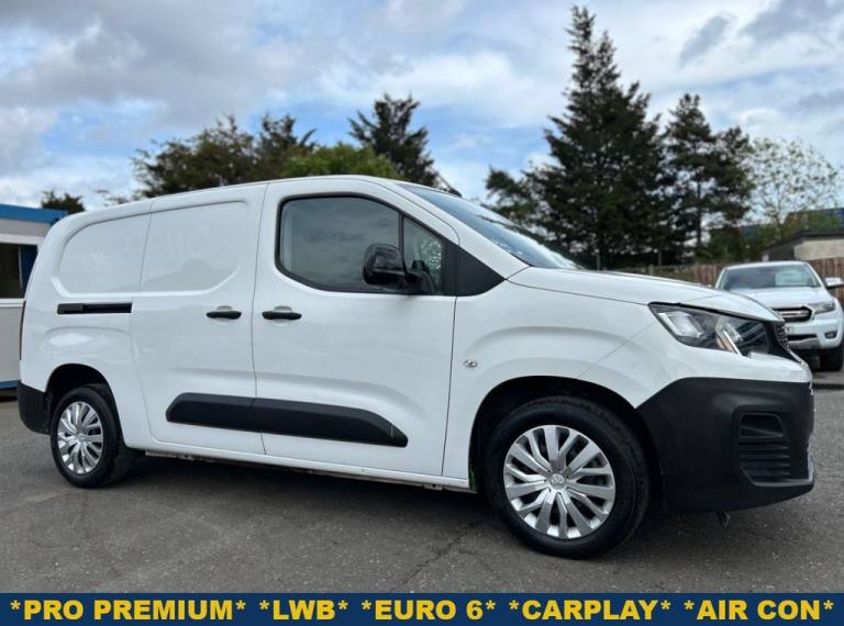 2022 Peugeot Partner 1.5BlueHDi 950 PROFESSIONAL PREMIUM LONG P/V 6dr LWB FINE EXAMPLE, 2 SERVIC ...