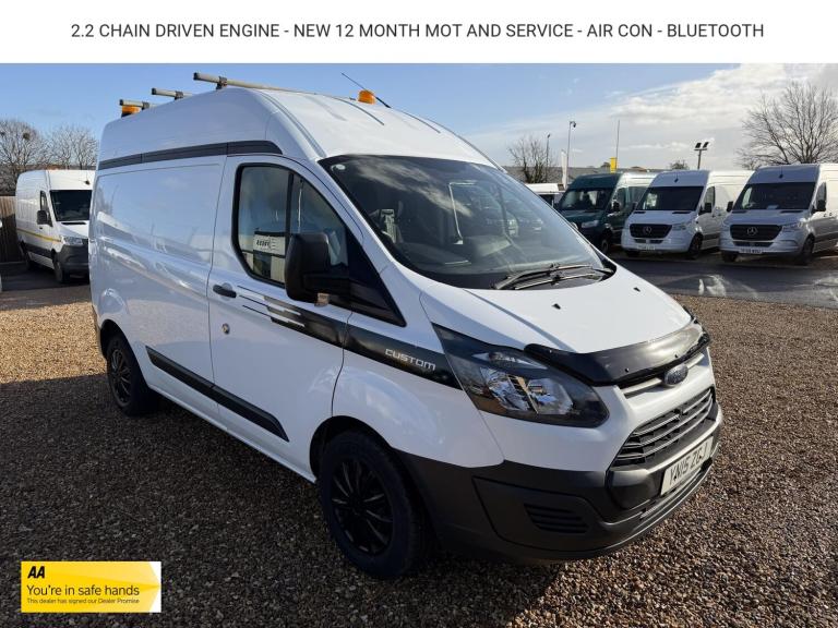 2015 Ford Transit Custom 2.2 TDCi 290 Panel Van 5dr Diesel Manual L1 H1 (186 g/km, 98 bhp) Panel ...