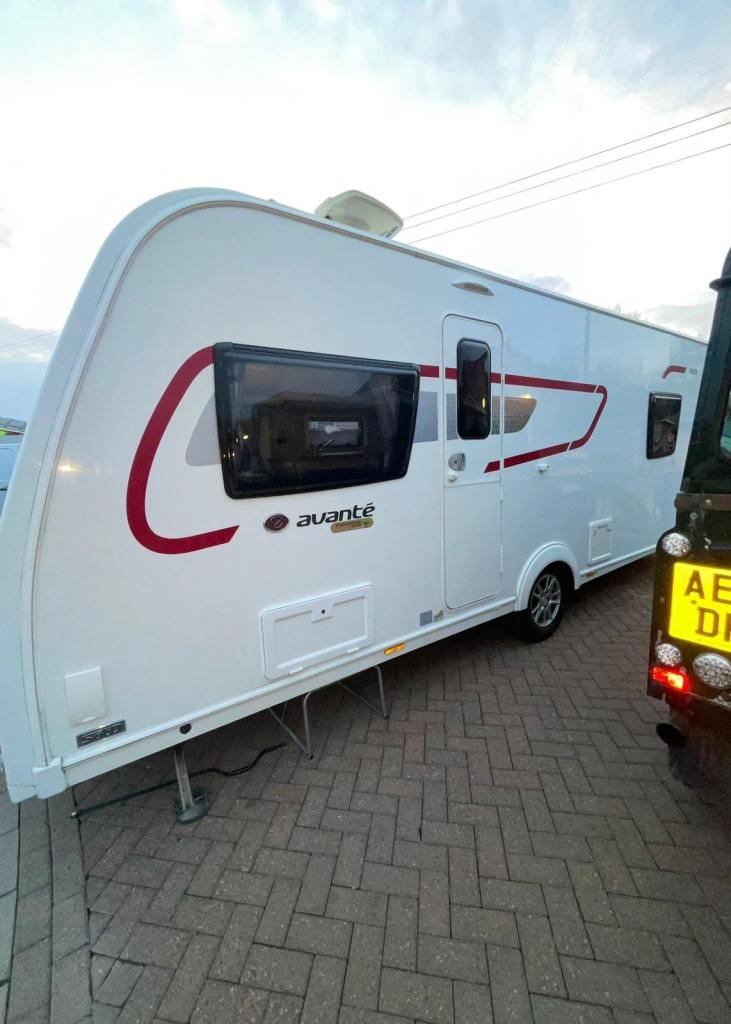 2018 elddis avante 550 touring caravan 