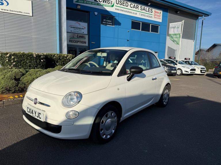 2014 Fiat 500 1.2 Pop Hatchback 3dr Petrol Manual Euro 6 (s/s) (69 bhp) Petrol