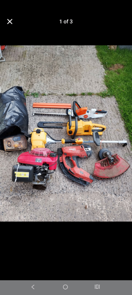 Tools and parts