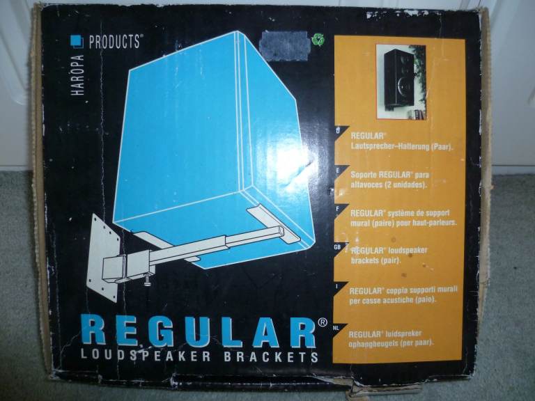 Speaker Brackets - Boxed - unused