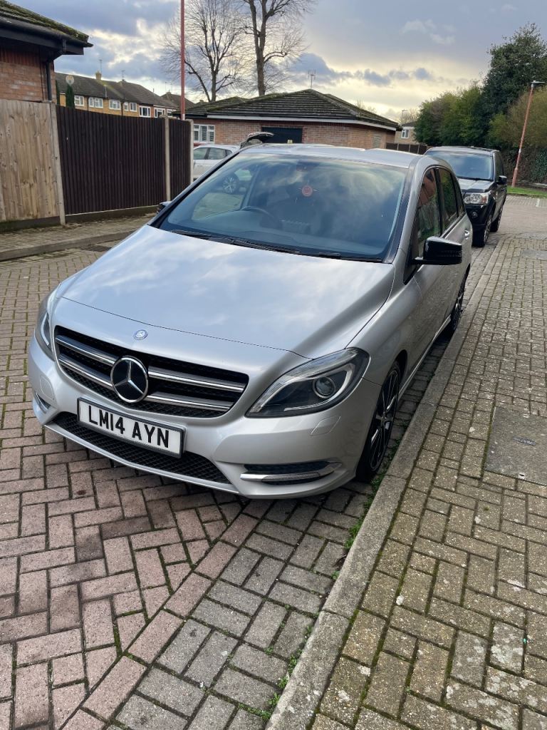 Mercedes Benz B-Class, 2014 Plate