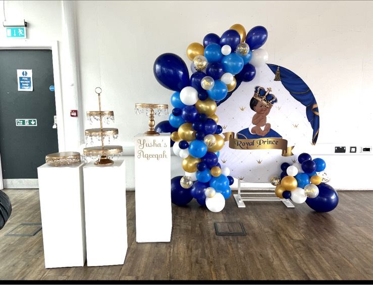 Special offer party set up