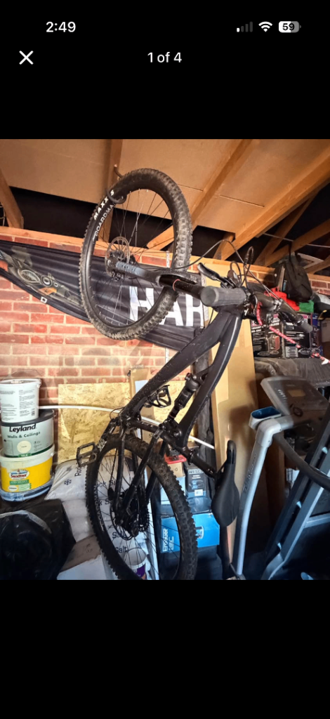 Boardman full suspension bike 